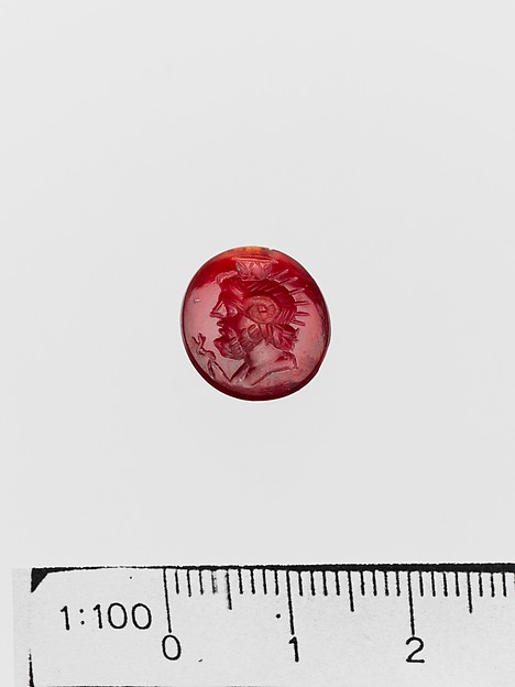 Carnelian ring stone