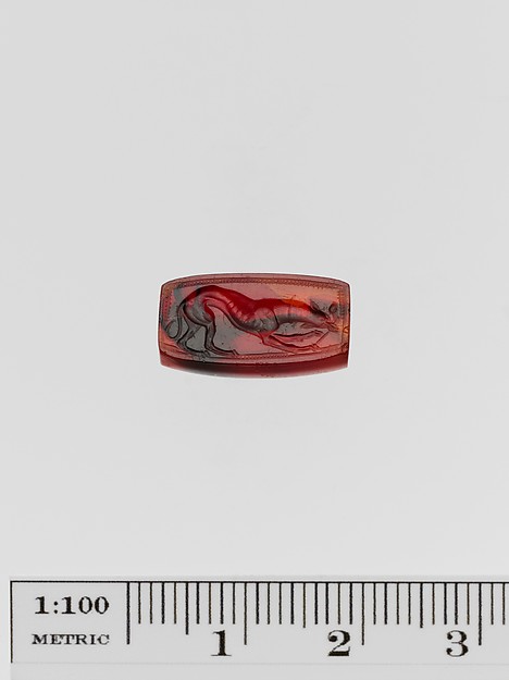 Carnelian half-barrel