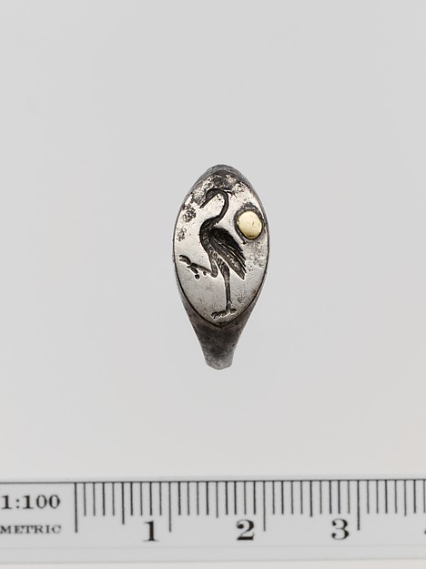 Silver ring by an unrecorded maker, The Metropolitan Museum of Art