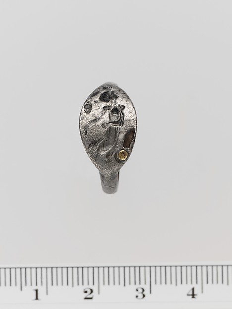 Silver ring by an unrecorded maker, The Metropolitan Museum of Art