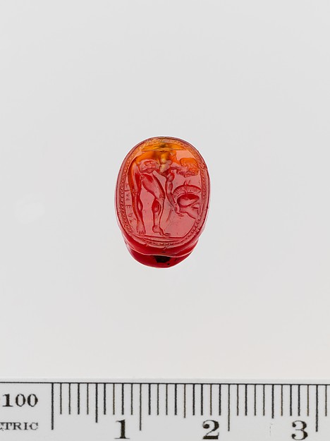 Carnelian scarab by an unrecorded maker, The Metropolitan Museum of Art