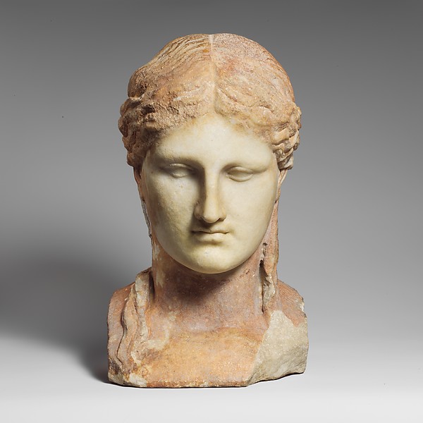 Marble female herm, 1st century CE