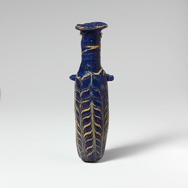 Glass alabastron (perfume bottle)