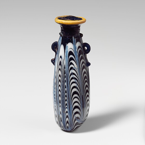 Glass alabastron (perfume bottle)