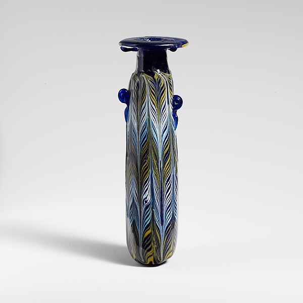Glass alabastron (perfume bottle) by an unrecorded maker, The Metropolitan Museum of Art