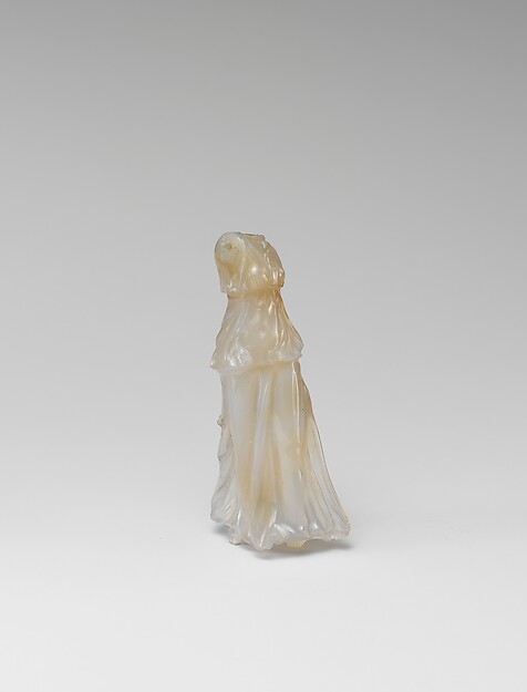 Chalcedony statuette of Nike (Victory), 1st–2nd century CE
