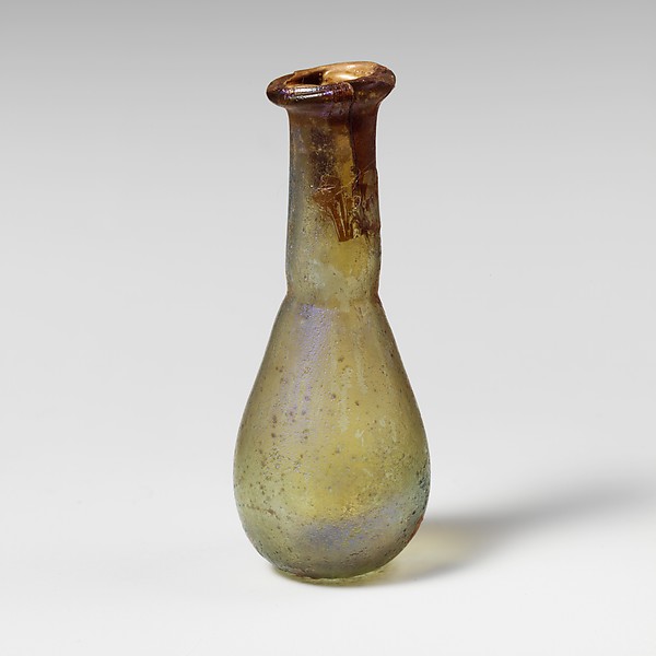 Glass perfume bottle