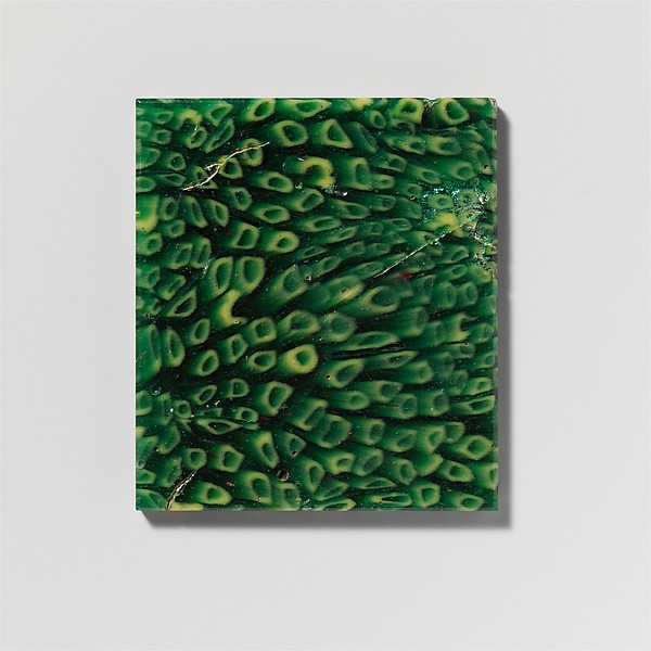 Glass revetment plaque fragment by an unrecorded maker, The Metropolitan Museum of Art