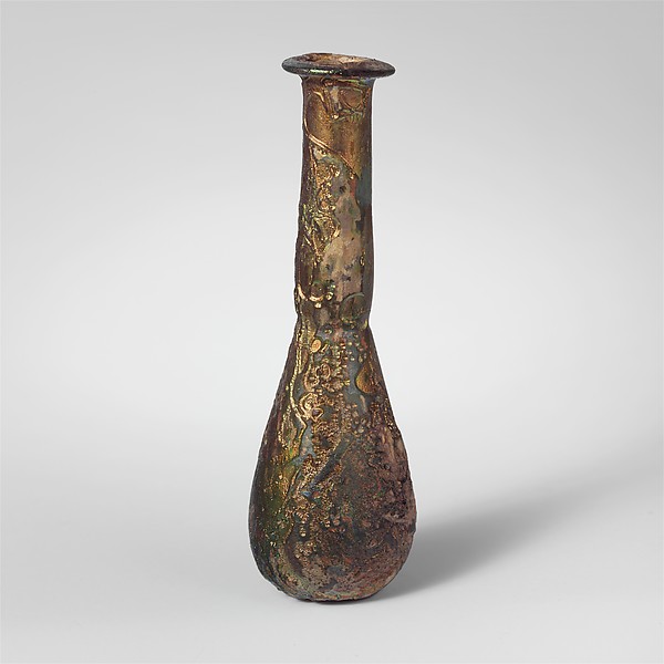 Glass perfume bottle