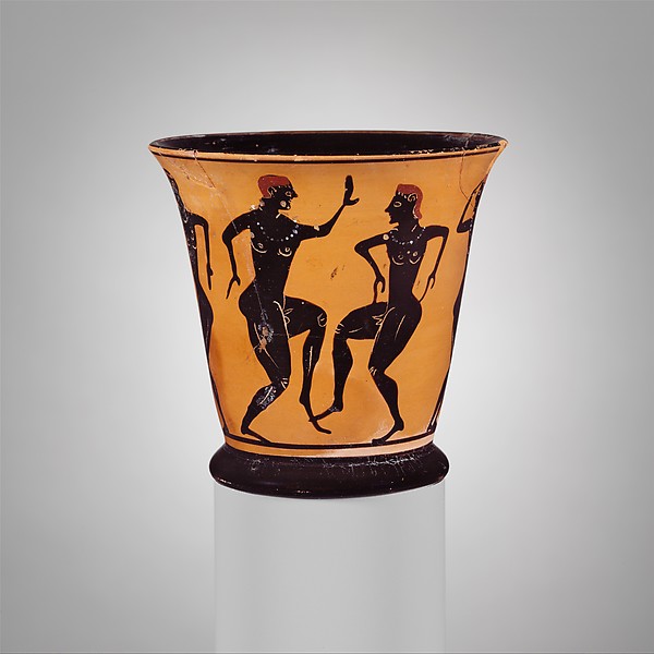 Terracotta tumbler by an unrecorded maker, The Metropolitan Museum of Art