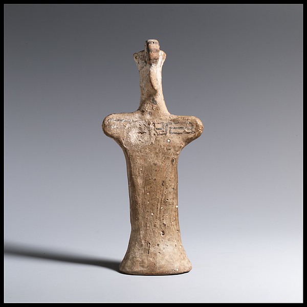 Terracotta statuette of a goddess by an unrecorded maker, The Metropolitan Museum of Art