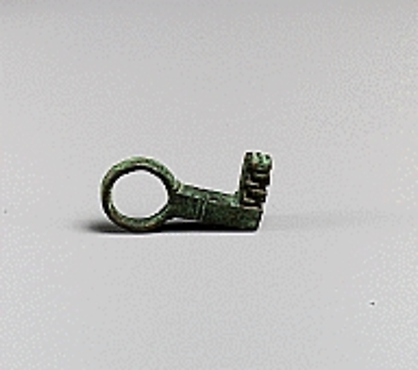 Bronze ring key by an unrecorded maker, The Metropolitan Museum of Art