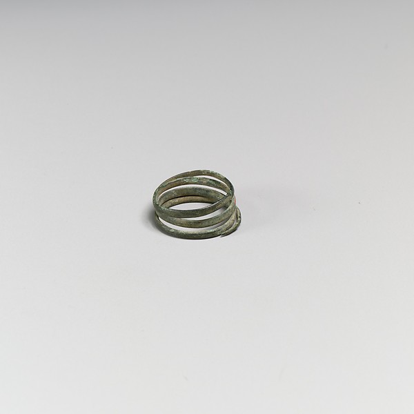 Two bronze spirals by an unrecorded maker, The Metropolitan Museum of Art