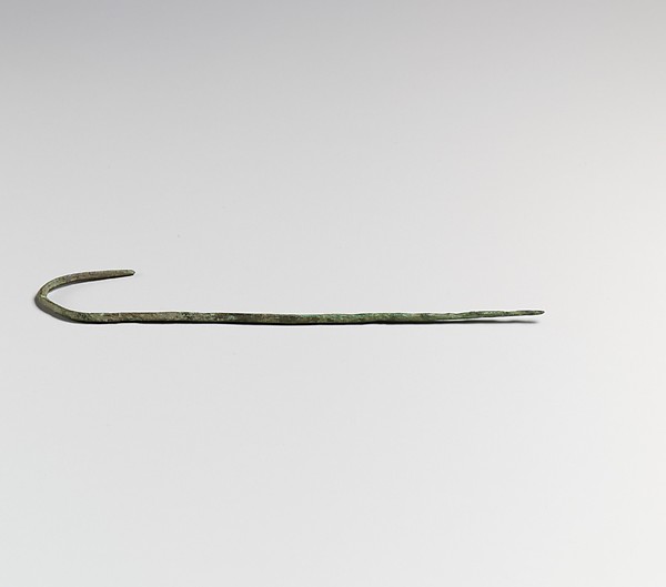 Bronze hook-pin by an unrecorded maker, The Metropolitan Museum of Art