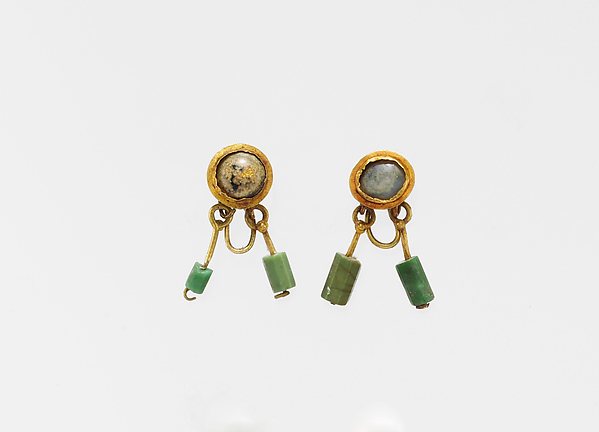 Earrings by an unrecorded maker, The Metropolitan Museum of Art