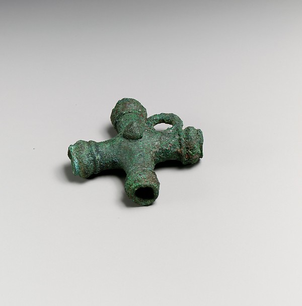 Fragments of a cart or chariot, crossed cylinders by an unrecorded maker, The Metropolitan Museum of Art