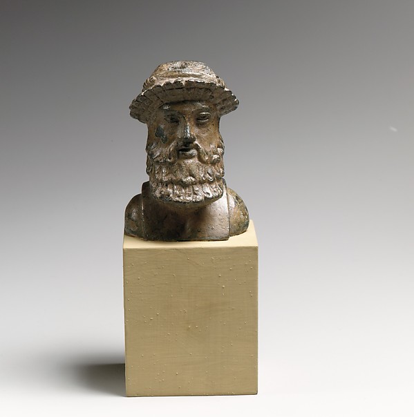 Bronze herm by an unrecorded maker, The Metropolitan Museum of Art