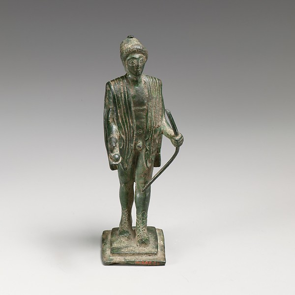 Bronze statuette of Apollo, ca. 500 BCE