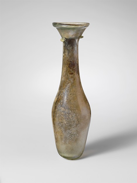 Glass bottle by an unrecorded maker, The Metropolitan Museum of Art