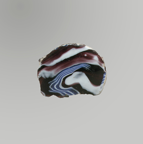 Glass mosaic bowl fragment