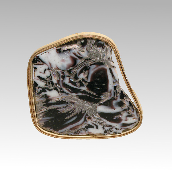Glass mosaic inlay fragment by an unrecorded maker, The Metropolitan Museum of Art