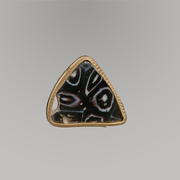 Glass mosaic bowl fragment by an unrecorded maker, The Metropolitan Museum of Art