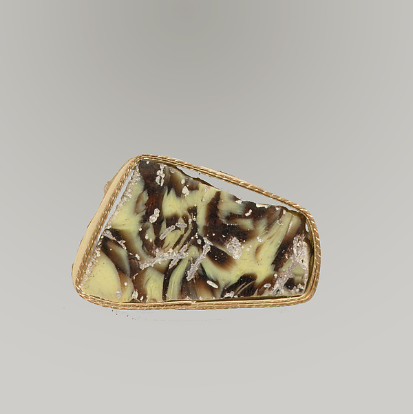 Glass mosaic inlay fragment by an unrecorded maker, The Metropolitan Museum of Art