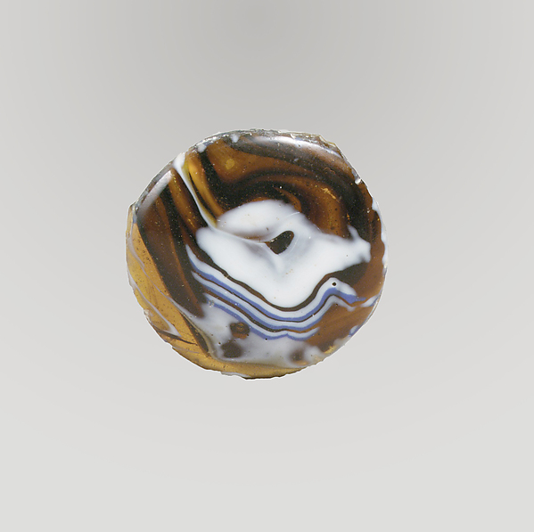 Glass mosaic bowl fragment by an unrecorded maker, The Metropolitan Museum of Art