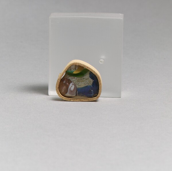 Glass mosaic fragment by an unrecorded maker, The Metropolitan Museum of Art