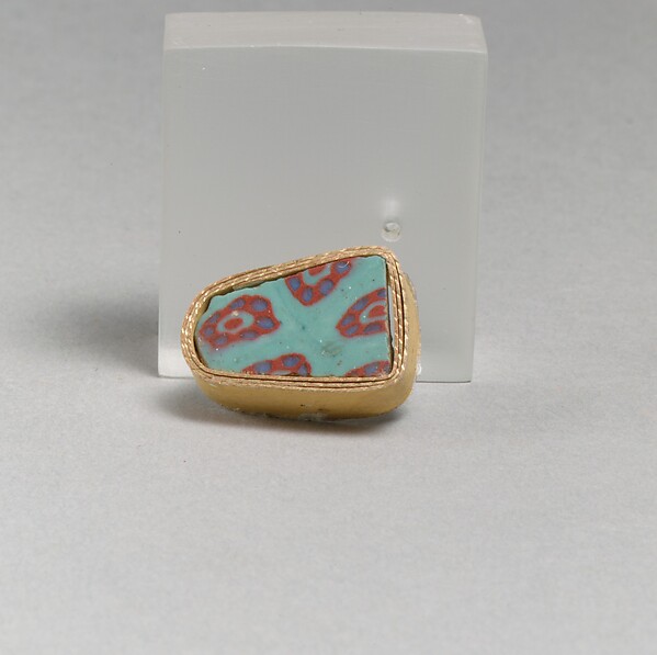Glass mosaic fragment by an unrecorded maker, The Metropolitan Museum of Art