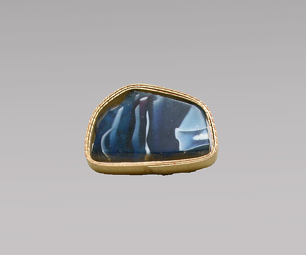 Glass mosaic bowl fragment by an unrecorded maker, The Metropolitan Museum of Art