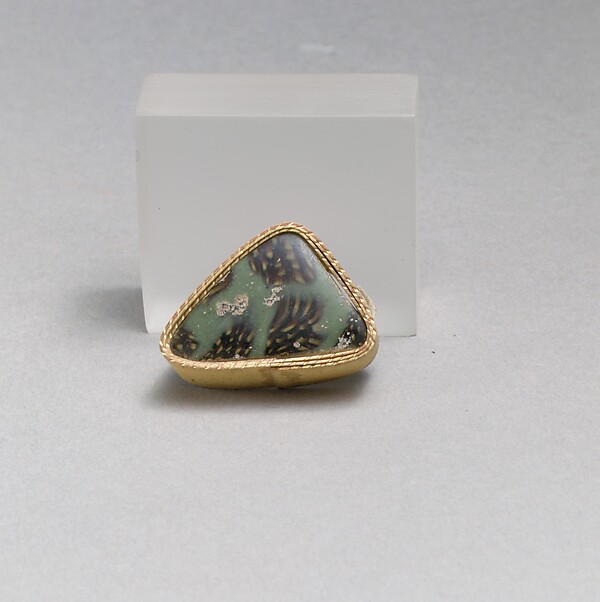 Glass mosaic fragment by an unrecorded maker, The Metropolitan Museum of Art