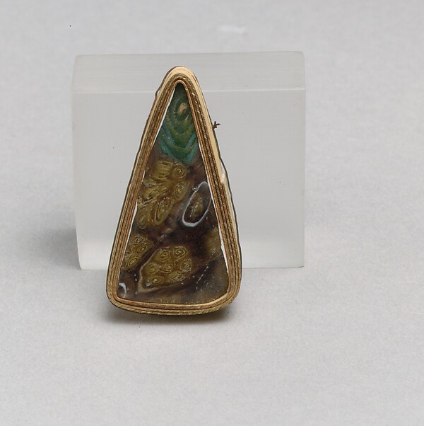 Glass mosaic fragment by an unrecorded maker, The Metropolitan Museum of Art