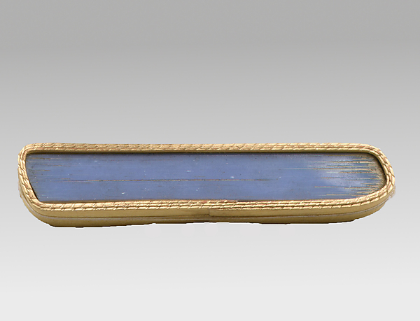 Glass monochrome inlay fragment by an unrecorded maker, The Metropolitan Museum of Art