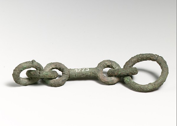 Part of a bronze bit by an unrecorded maker, The Metropolitan Museum of Art
