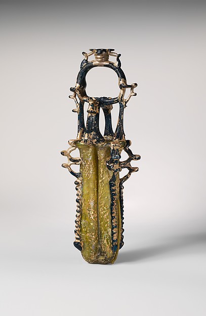 Glass multiple cosmetic flask (kohl tube) by an unrecorded maker, The Metropolitan Museum of Art