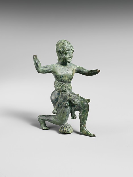 Bronze statuette of Herakles