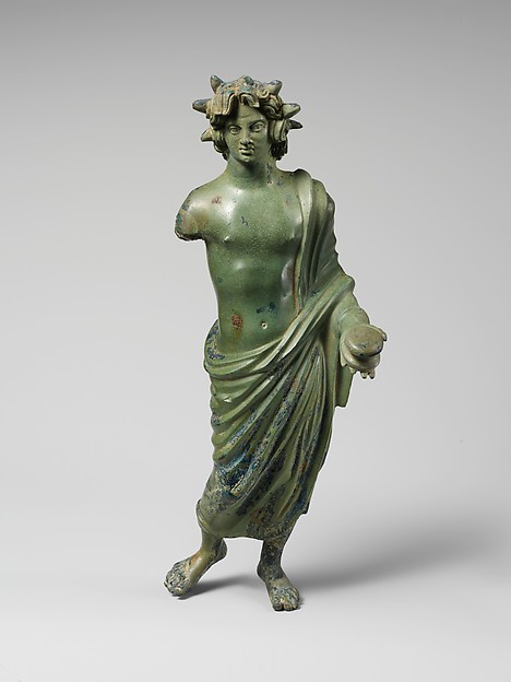 Bronze statuette of a solar deity
