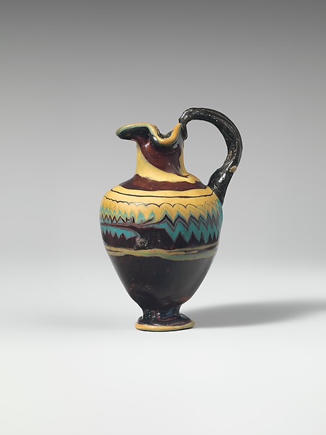 Glass oinochoe (perfume jug)
