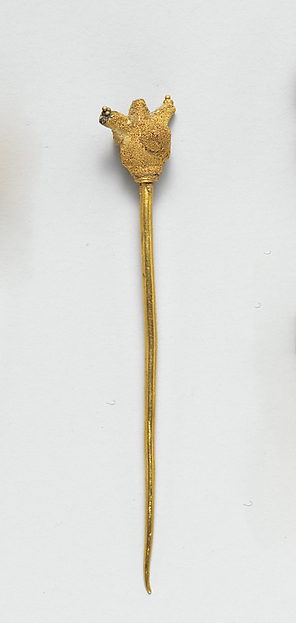 Gold pin by an unrecorded maker, The Metropolitan Museum of Art