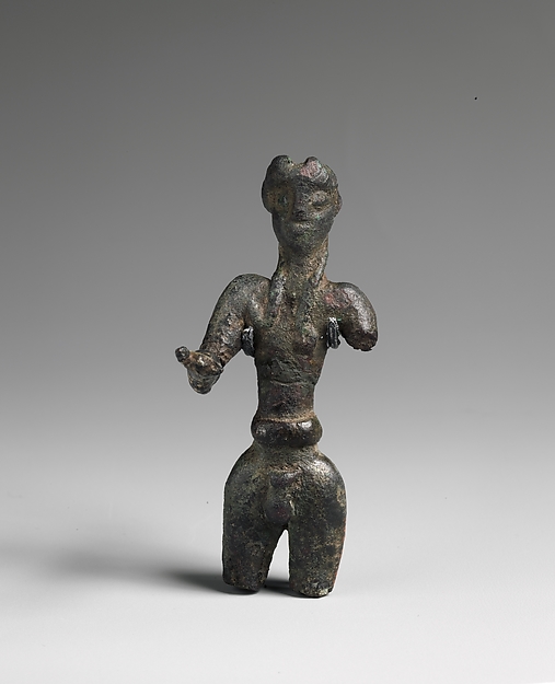 Bronze male figure, ca. 1400–1200 BCE or later
