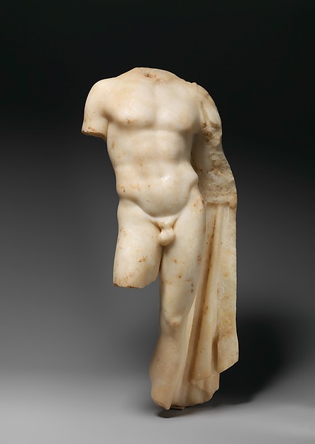 Marble statue of a youth by an unrecorded maker, The Metropolitan Museum of Art