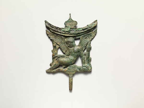 Bronze support for a mirror by an unrecorded maker, The Metropolitan Museum of Art