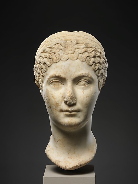 Marble portrait of Matidia Minor