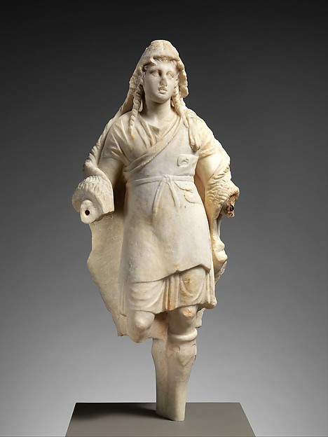 Marble statuette of Dionysos by an unrecorded maker, The Metropolitan Museum of Art