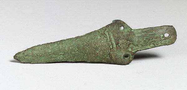 Copper alloy dagger blade