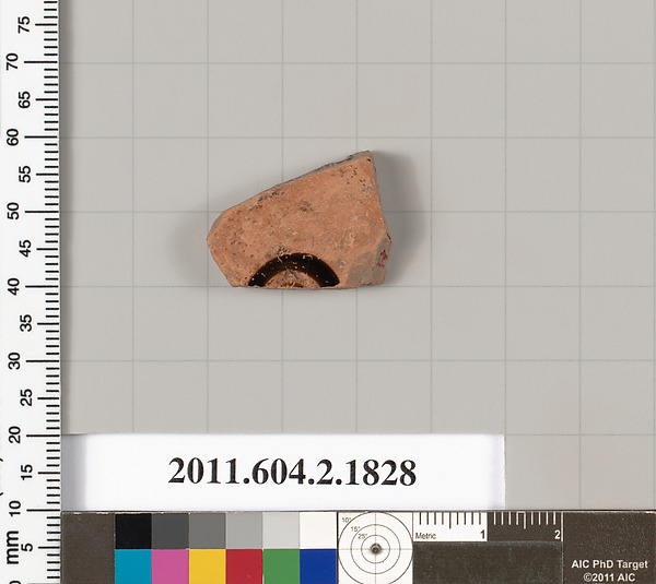 Terracotta fragment of a skyphos (deep drinking cup)