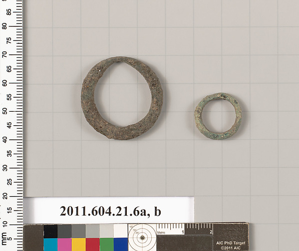 Bronze rings by an unrecorded maker, The Metropolitan Museum of Art