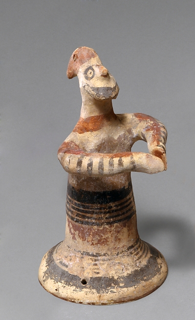 Terracotta statuette of a man by an unrecorded maker, The Metropolitan Museum of Art