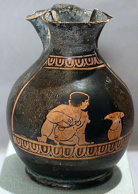 Terracotta chous by an unrecorded maker, The Metropolitan Museum of Art